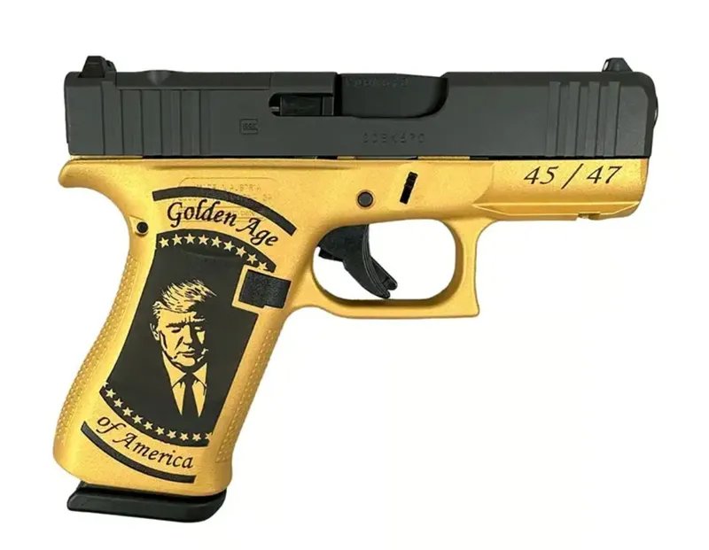 GLOCK G43X MOS TRUMP VICTORY GOLDEN AGE