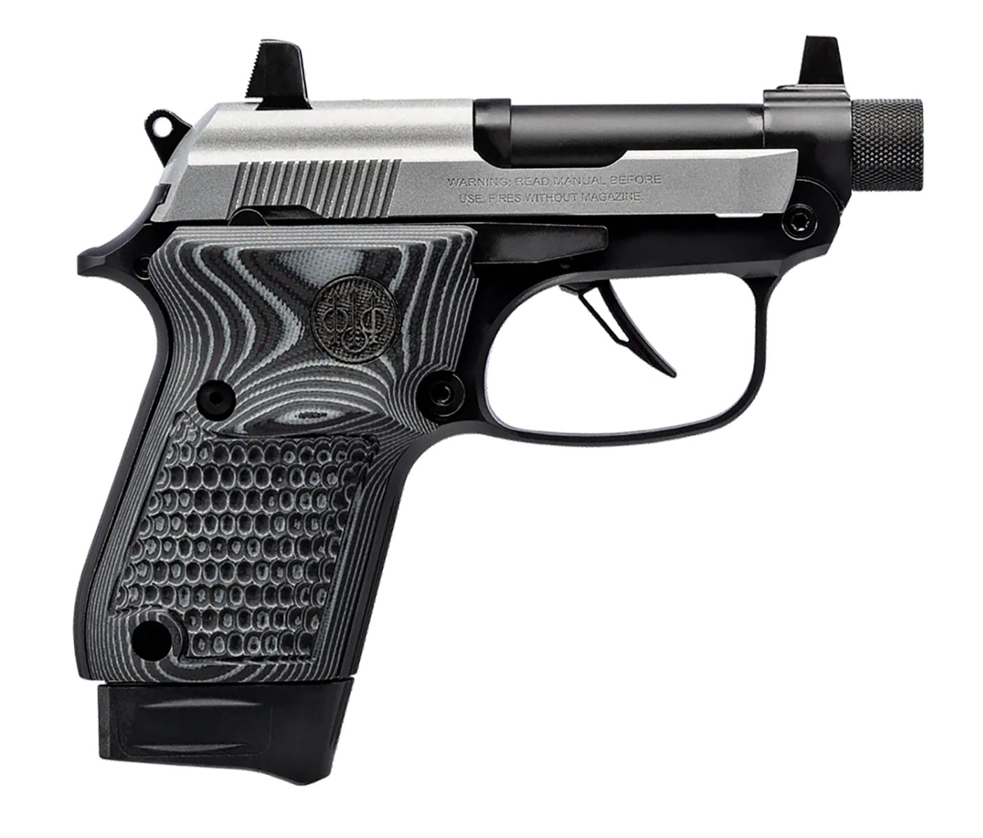 BERETTA 20X BOBCAT 22LR BLK/INOX TB - No Credit Card Fees - Low, flat rate shipping