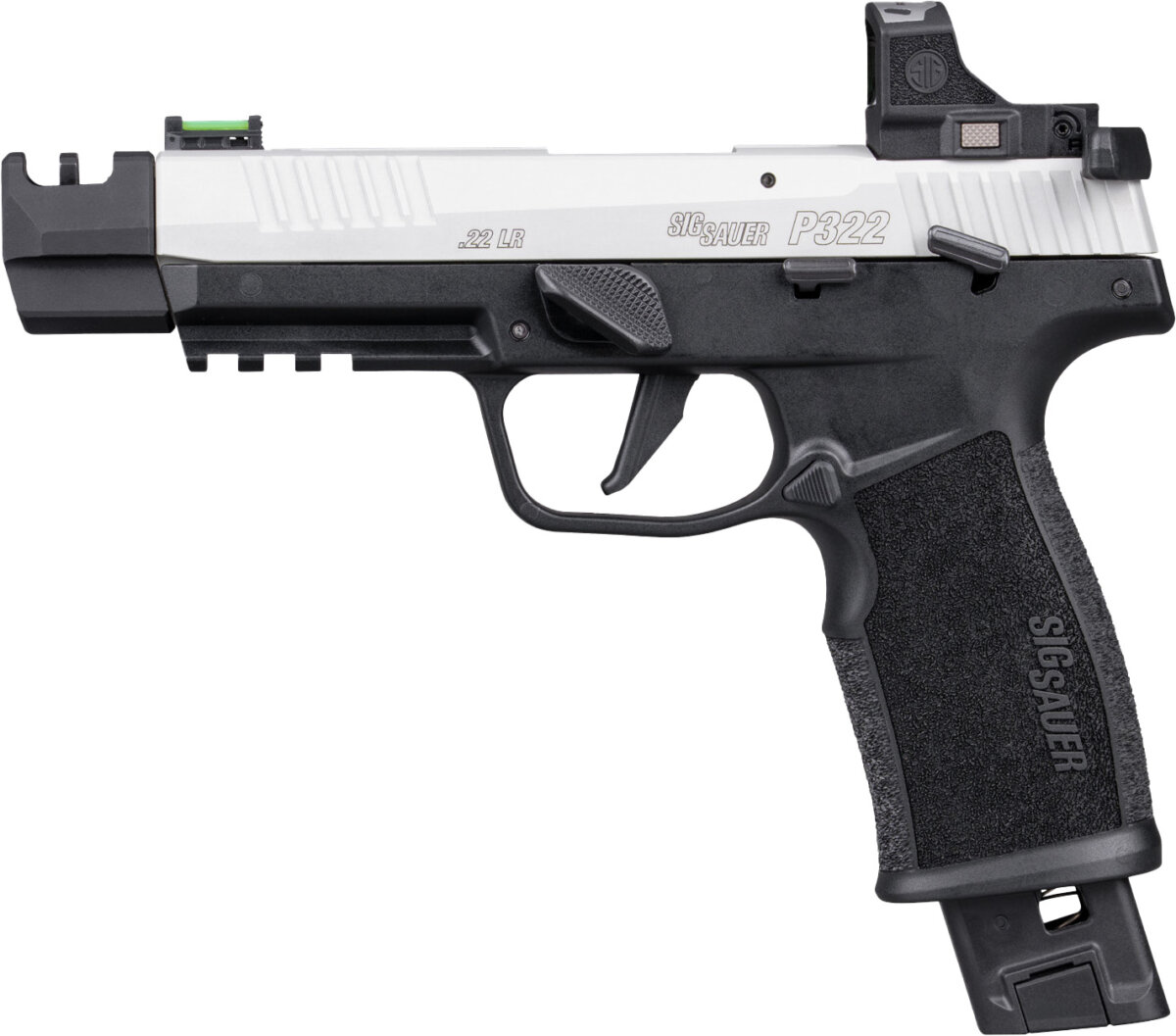 SIG SAUER P322 22LR 2-TONE 4" 20+1 COMP 322C-T-COMP-RS