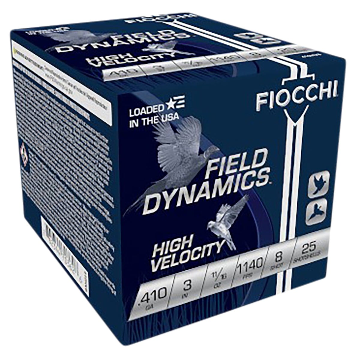 FIOCCHI HV LEAD 410G 3″ 11/16OZ 8SHT 25RD BX 250RD CS - Flat Rate Shipping Under 30lbs! - No Credit Card Fees