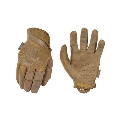 Mechanix Wear 0.5mm Specialty Gloves, Small, Coyote - MSD-72-008