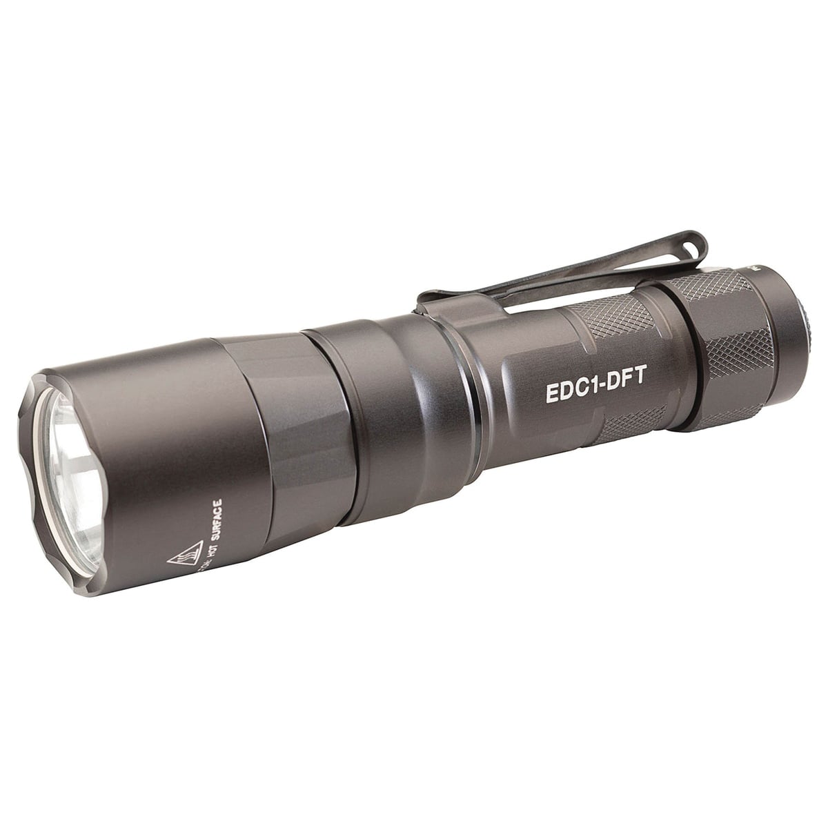 Surefire EDC1-DFT Turbo Flashlight - 650 lm High-Power Compact Tactical Flashlight - EDC1-DFT-HA