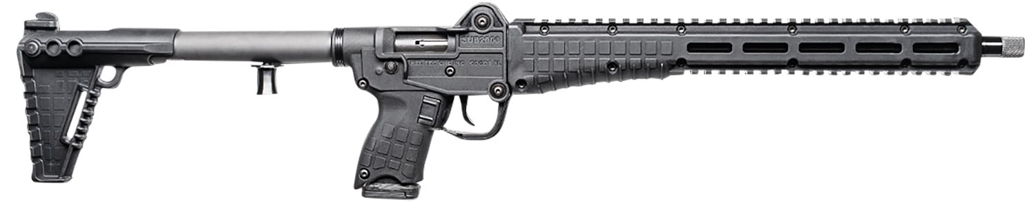 Kel-Tec Sub2000 Gen 3 9mm 16.1" 15rd Rifle, Black - SUB2K9GLKBLK