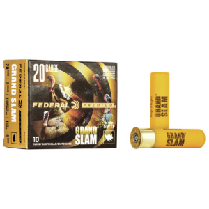 FEDERAL AMMO 20Ga PremGrandslam Flitecontrol Turkey 3" 5 10pk