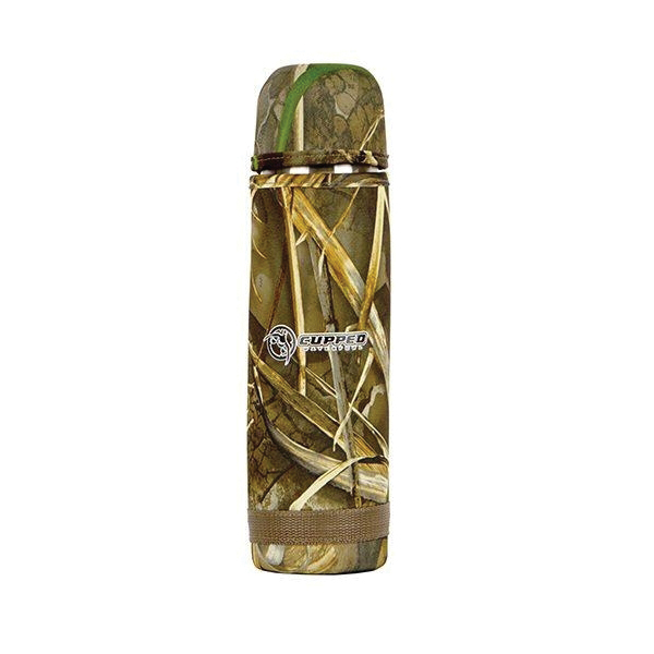 Cupped Waterfowl Hot/Cold Thermos, 25 fl oz Realtree Max-7 Camouflage