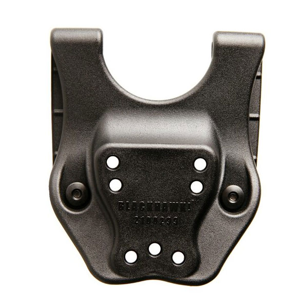 Blackhawk Mid Ride Duty Belt Loop, Black - 44H902BK