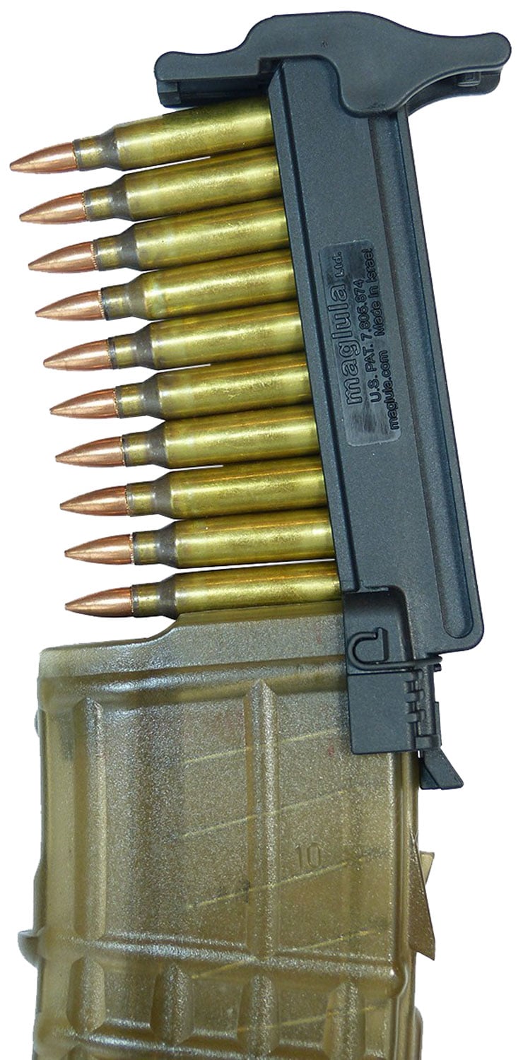 Maglula StripLULA Steyr AUG .223 Rem/5.56 Polymer Magazine Loader, Black - LU54B