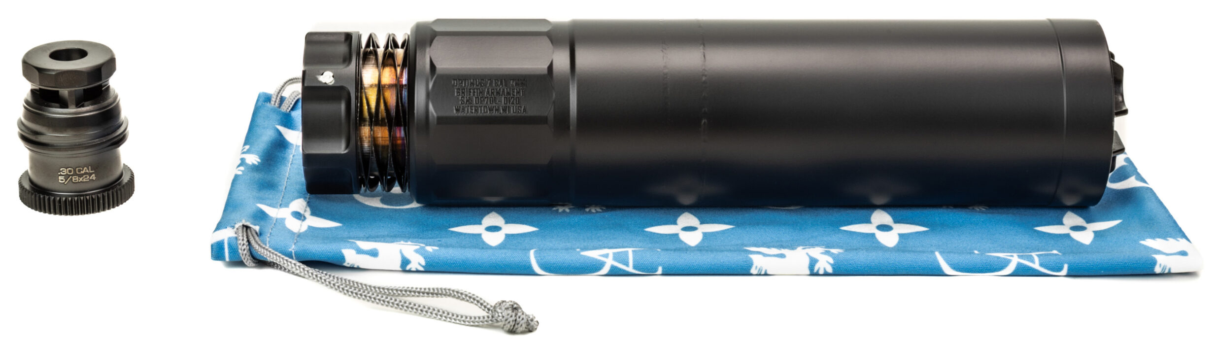 Griffin Optimus 7 Dual Lok .30 Cal Suppressor