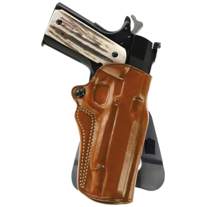 Galco SM2-652 Speed Master 2.0 OWB Tan Leather Paddle Fits Mossberg MC1sc/Ruger Max-9/S&W M&P Shield Plus/Shield 39/40 & 2.0 9/40 Right Hand