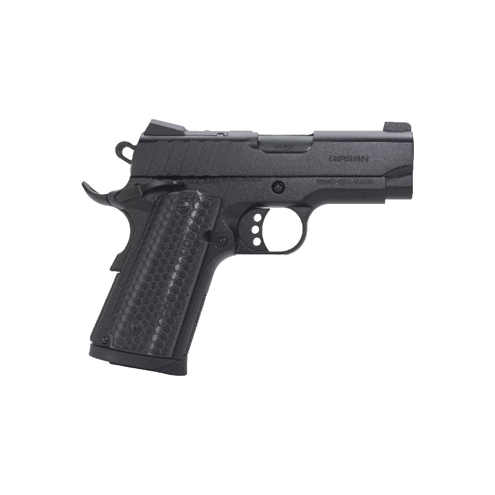 Girsan Influencer MC1911 .45 ACP 3.40" 6rds Pistol, Black - 391041