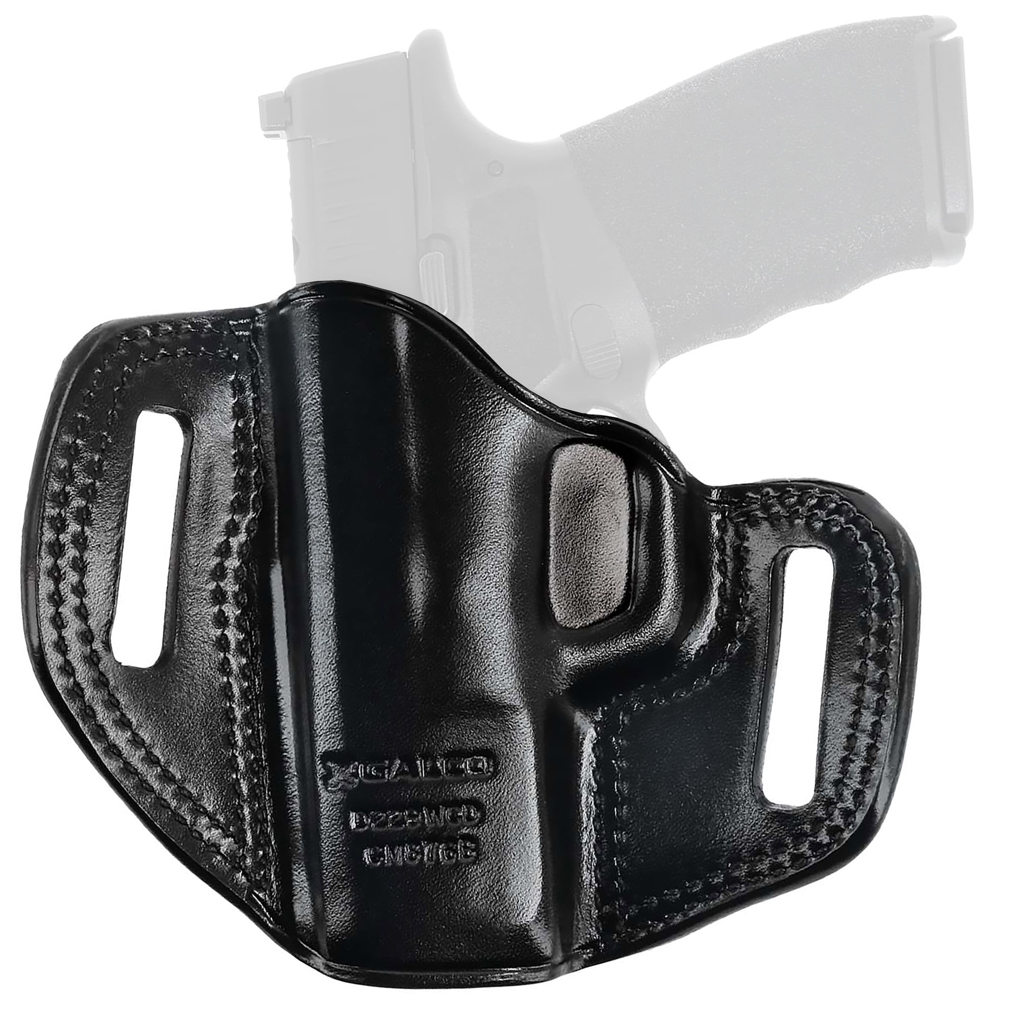 Galco Combat Master Right Hand Belt Holster for SPRINGFIELD HELLCAT PRO, Black - CM876B