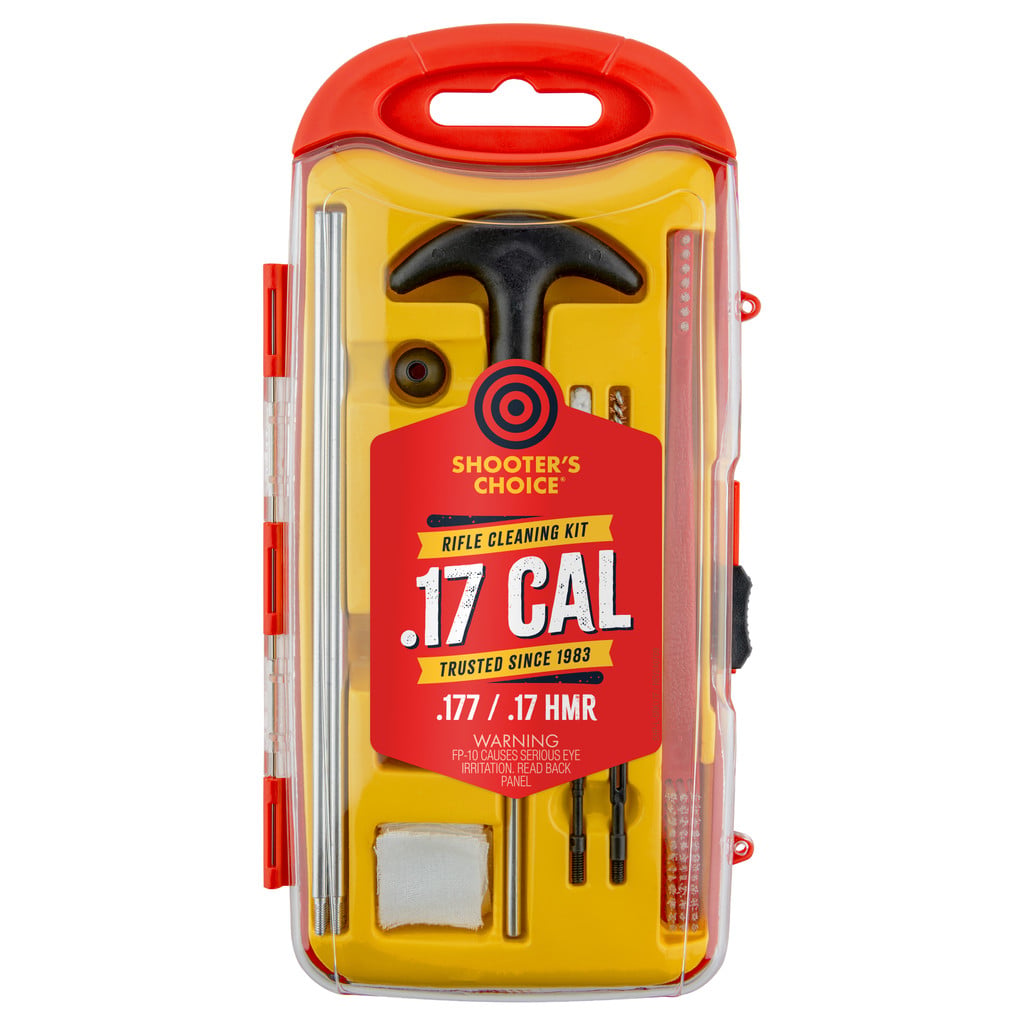 Shooter's Choice .17 Cal/.177 Caliber Rifle Cleaning Kit - SHF-SRK-17