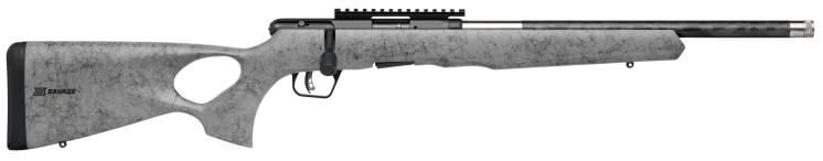 Savage B22 Timberlite Thumbhole Rifle .22 WMR 18" Barrel