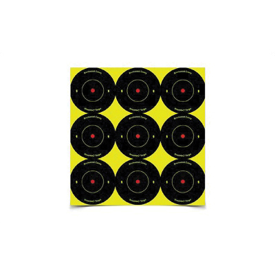Birchwood Casey Shoot-N-C Target 2" Round Bullseye, 108 Pack - BC-34210