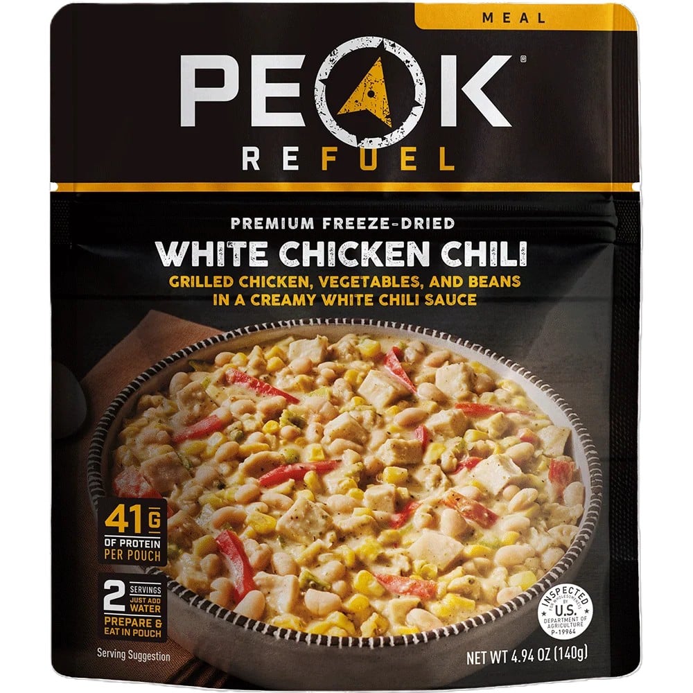 Peak Refuel White Chicken Chili Freeze-dried Meal