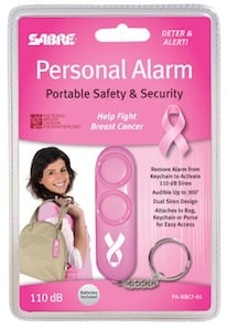 Personal Alarm - Pink PA-NBCF-01