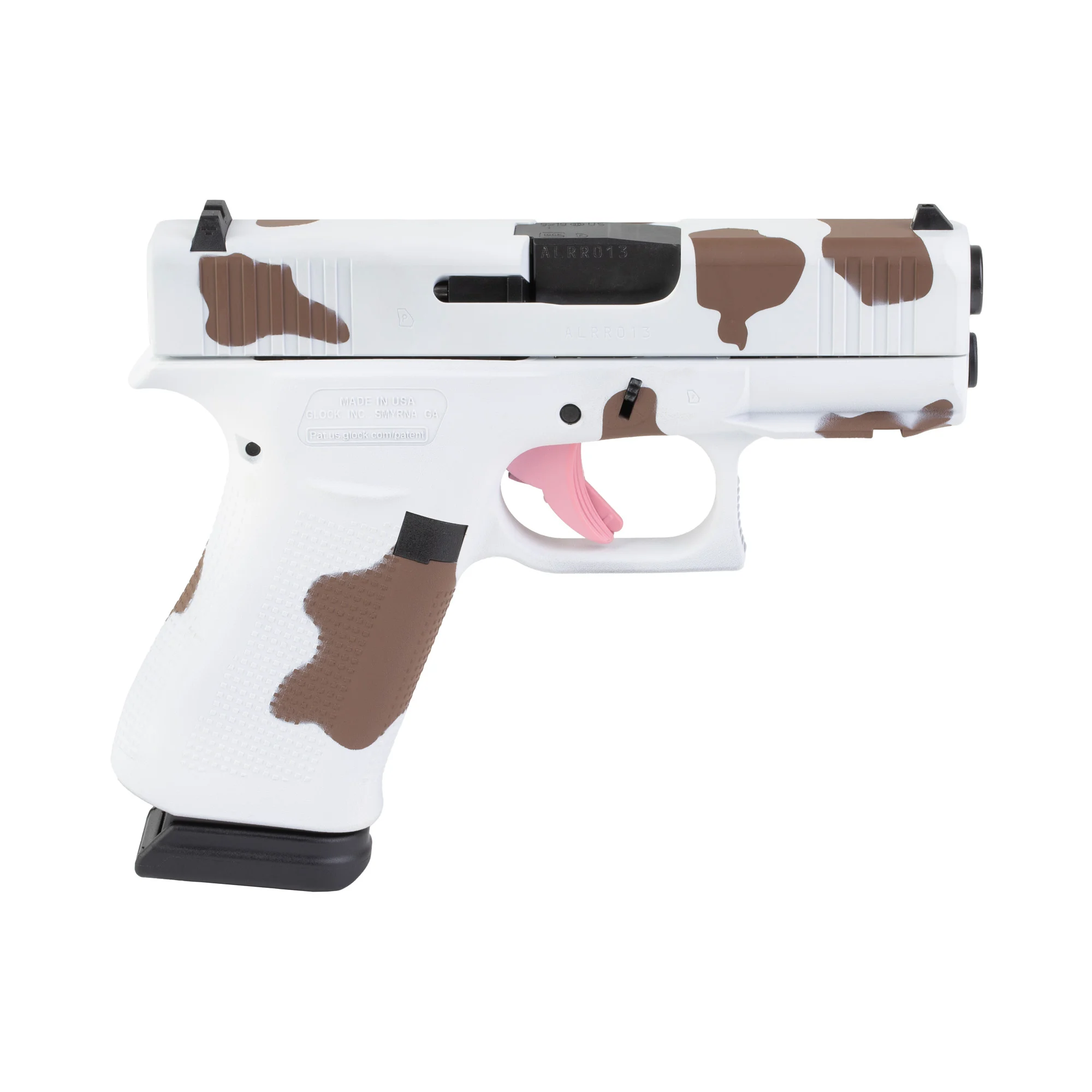 Glock G43X Brown Cow Custom 9mm