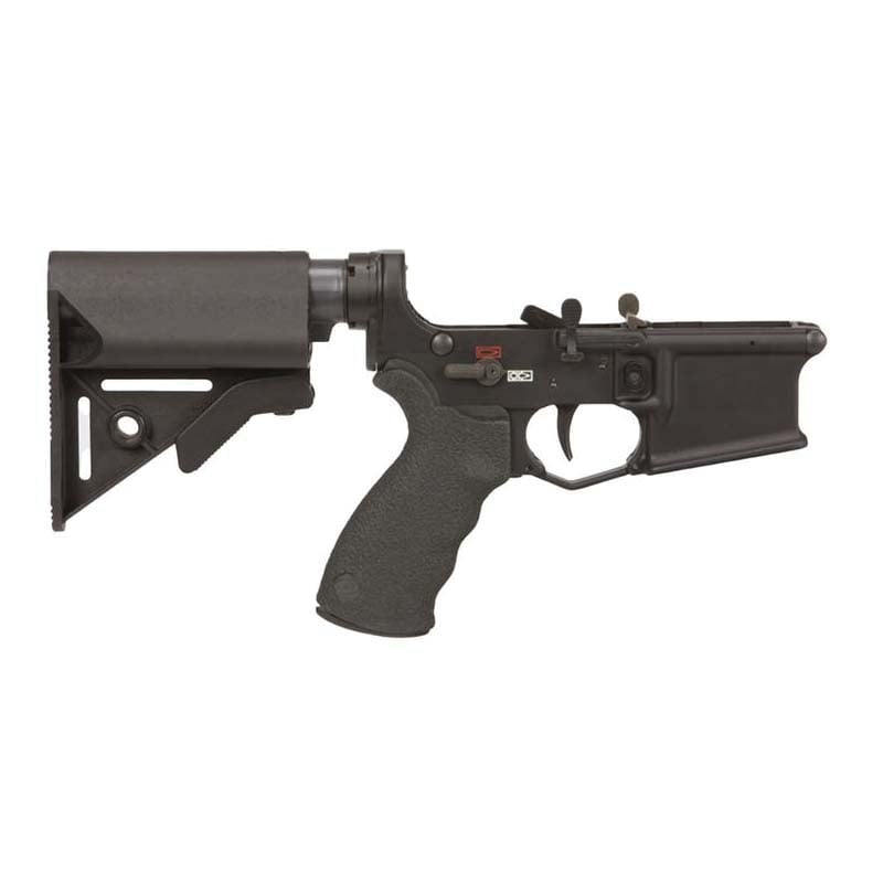 LMT Defense Mars-L PDW Complete Lower w/Buttstock 5.56x45mm/.300 AAC Blackout/.204 Ruger, Black