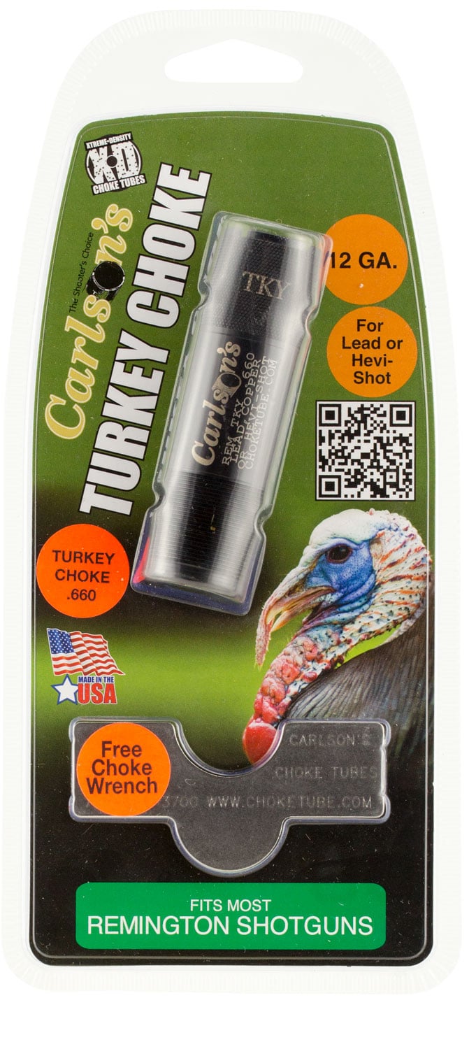 Carlson's Choke Tubes Mobil 12 Gauge Turkey Beretta Benelli Extended Choke Tube, Matte Black - 19592