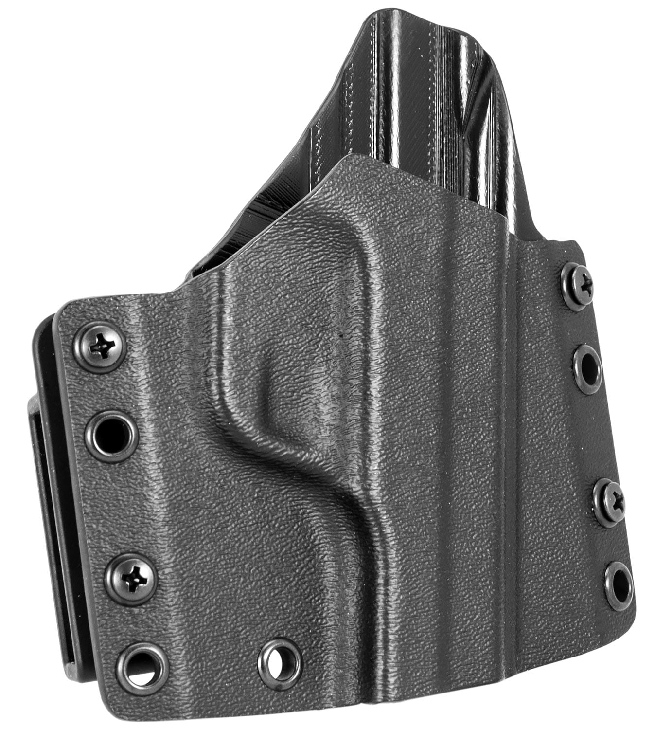Mission First Tactical Right Hand S&W Bodyguard .380 Outside-The-Waistband Holster, Matte Black - HSWBG380OWB-BL
