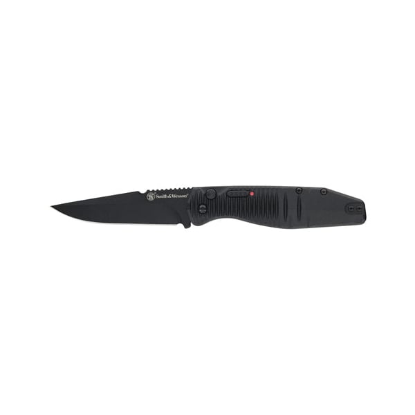 Smith & Wesson Special Ops Auto - Full Size Folding Knife Drop Point, Black