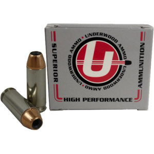 Underwood Ammo 10mm 135 Gr Sported Jacketed Hollow Point 20rds