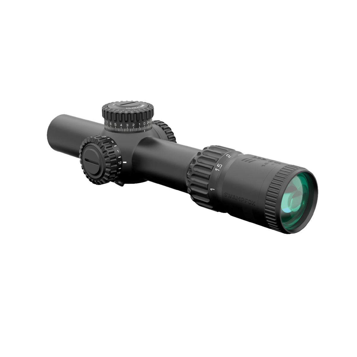 Swampfox Optics Warhorse Rifle Scope 1-6x24mm