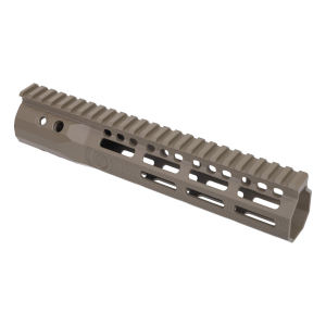 Troy Industries SOCC Battle Rail G2 Free Float AR-15 Handguard - M-LOK - 9.25" - FDE