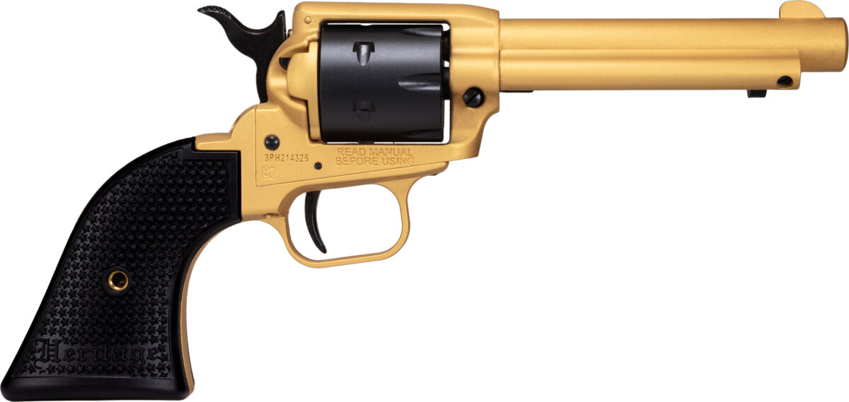 Heritage Manufacturing 22LR GOLD 4.75" FS