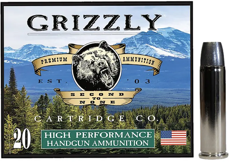 Grizzly Ammo GC357M14 357Mag 200gr Wide Long Nose Gas Check 20 Per Box/10 Case