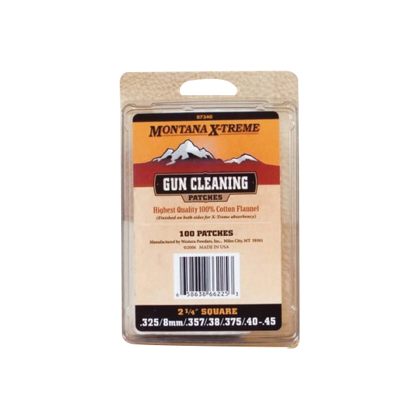 Montana X-Treme 2.25" x 2.25" Square Patch, 100/Bag