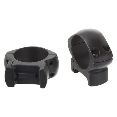 Weaver Grand Slam Steel 1-Inch Medium Top Mount Rings, Matte Black -Medium