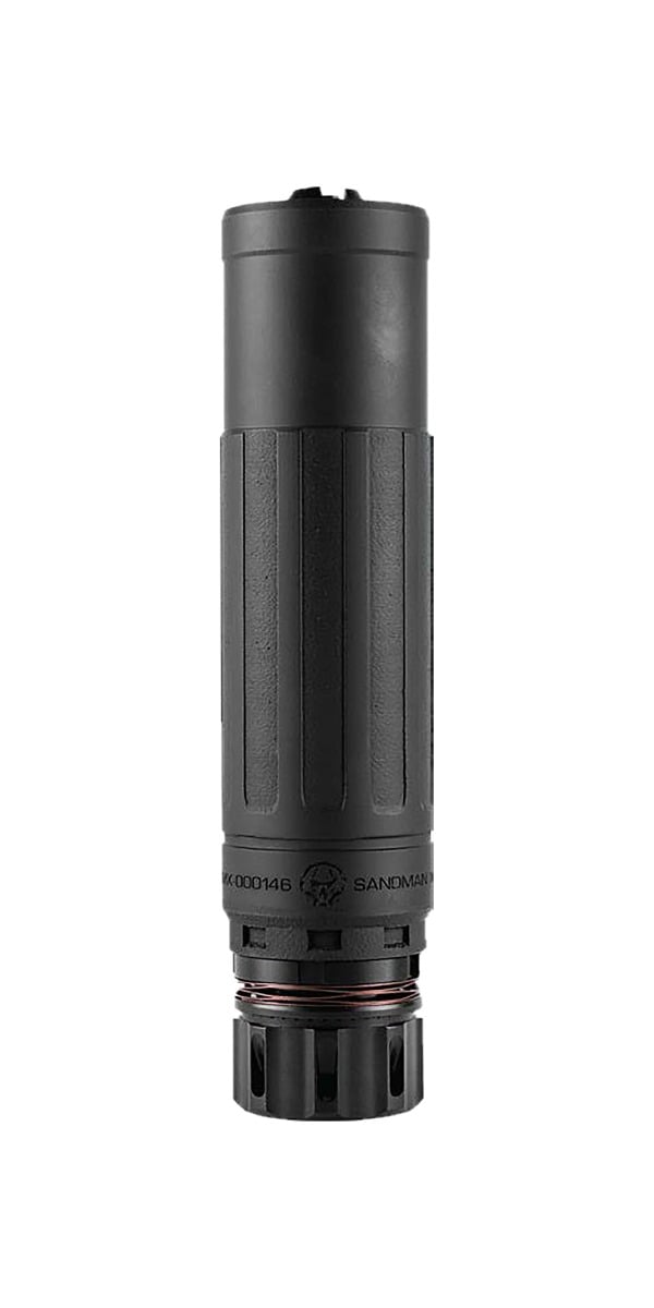 Dead Air Sandman X 7.62 Rifle Suppressor w/ KeyMo Adapter, Black