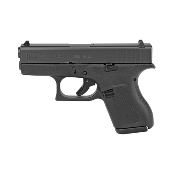 Glock G42 Subcompact .380 ACP 3.25" 6rds, Black