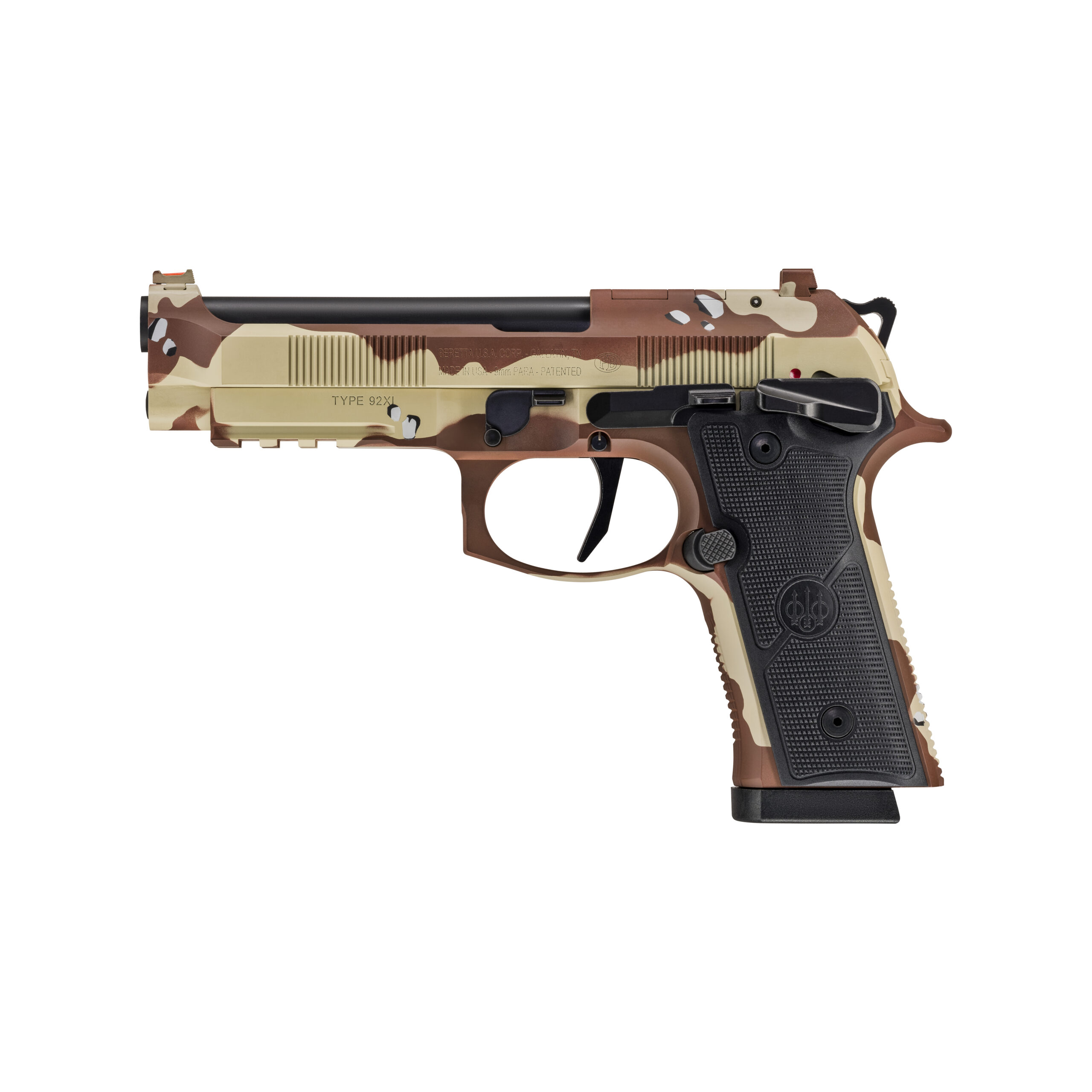 Beretta 92XI FS 9mm Semi-Auto Pistol - 15+1 Capacity