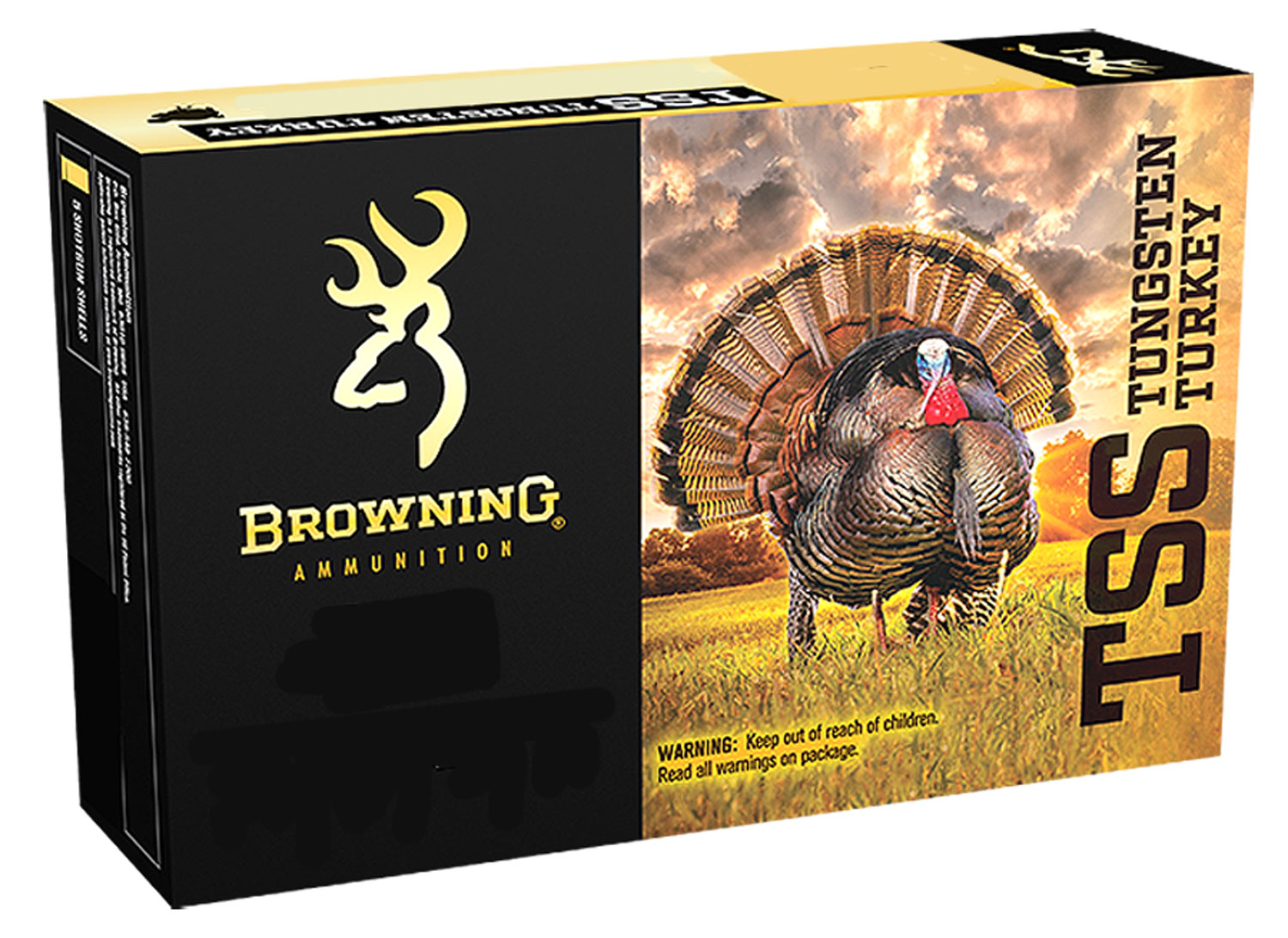 Browning Ammo B193922037 TSS Tungsten Turkey 20Gauge 3″ 1 1/2oz Tungsten 7Shot 5 Per Box/10 Case