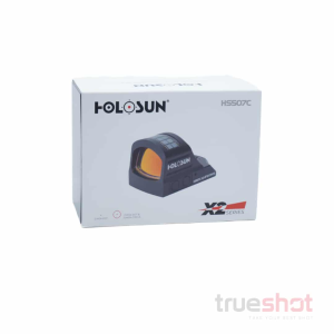 Holosun - HS507C X2 - 1x - 2 MOA Dot & 32 MOA Circle - Black - Red Dot Pistol Sight