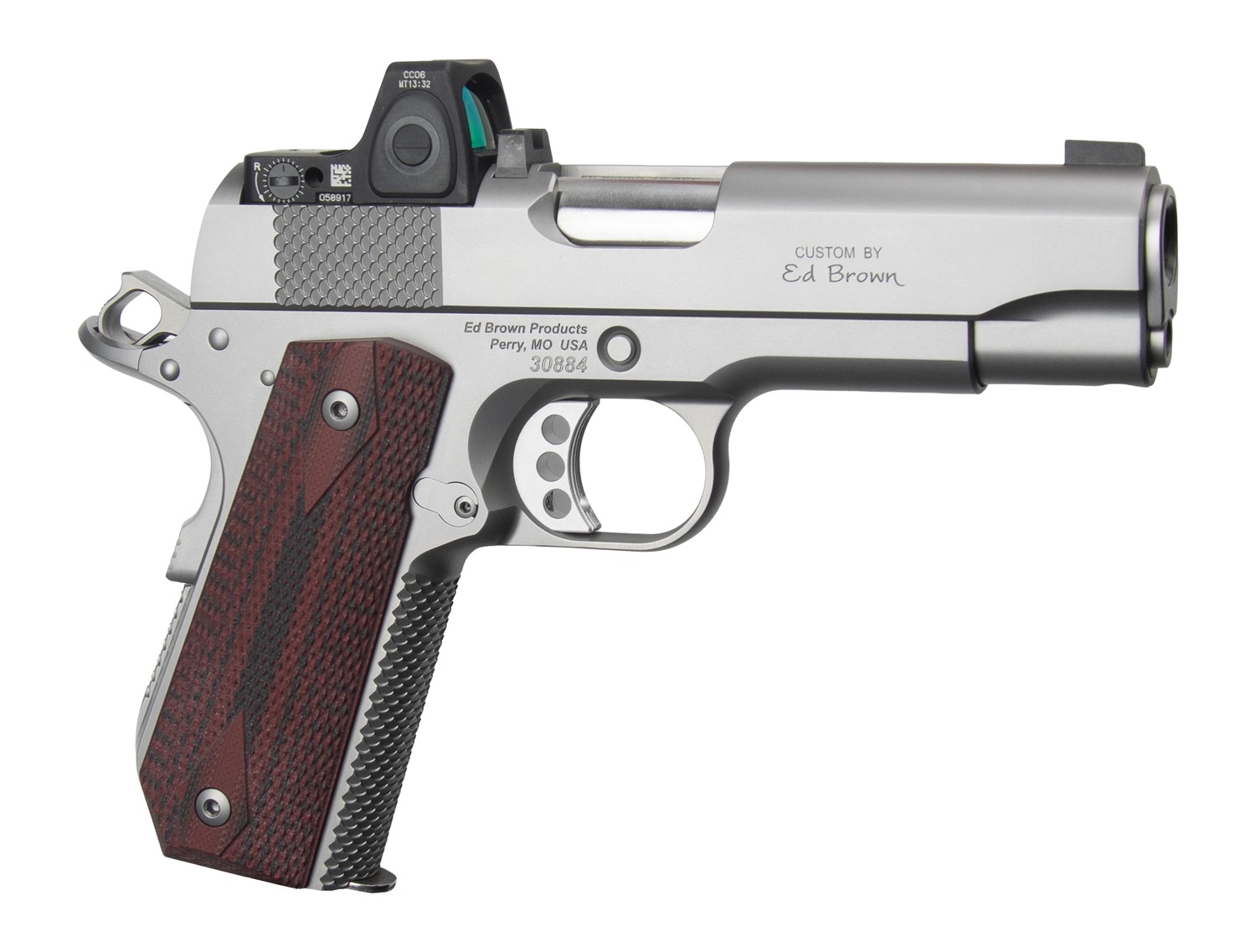 Ed Brown Kobra Carry w/Optic 45 ACP 7+1 4.25" Stainless