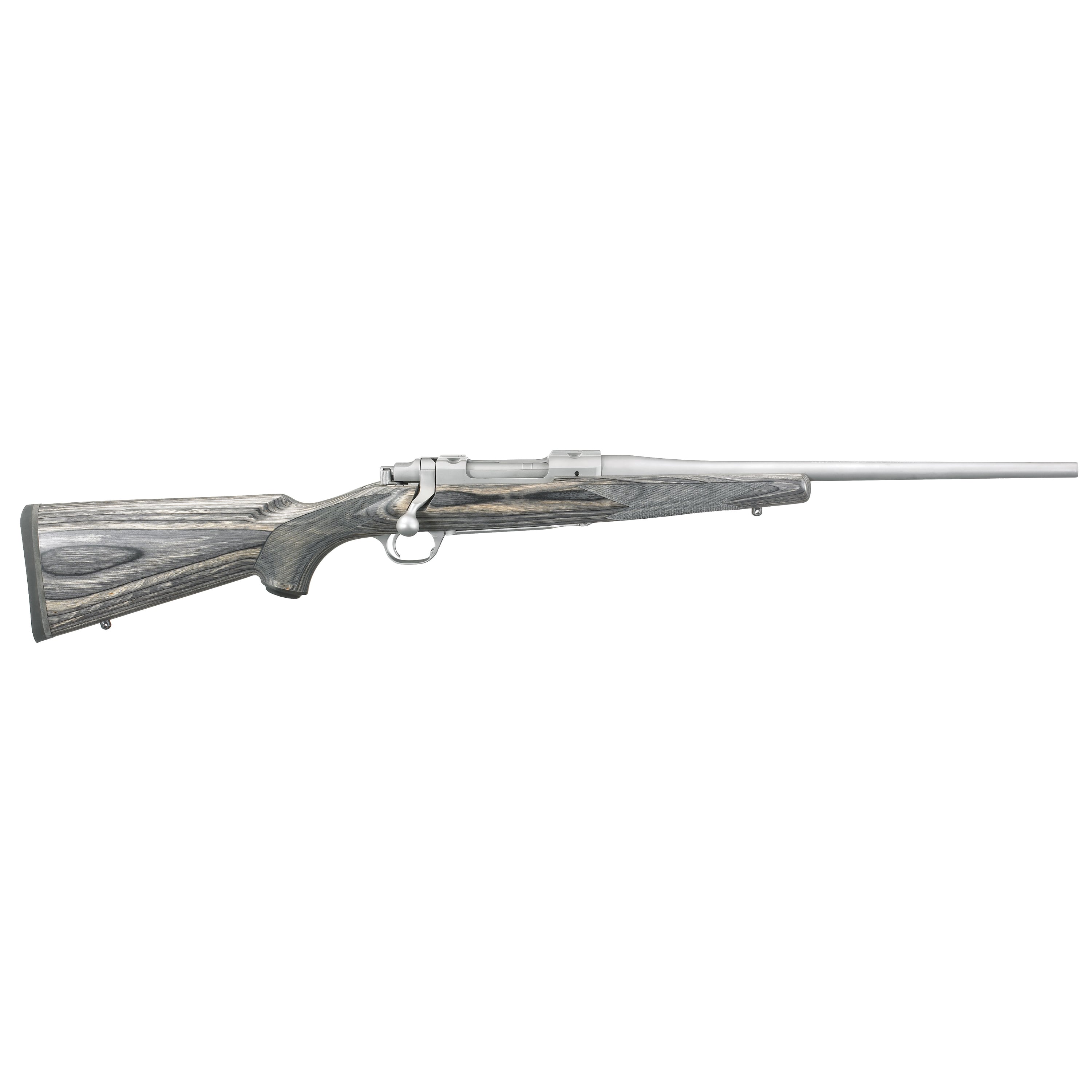 Ruger Hawkeye .243 Winchester Bolt Action Rifle, 16.5" Barrel, Silver - 17108
