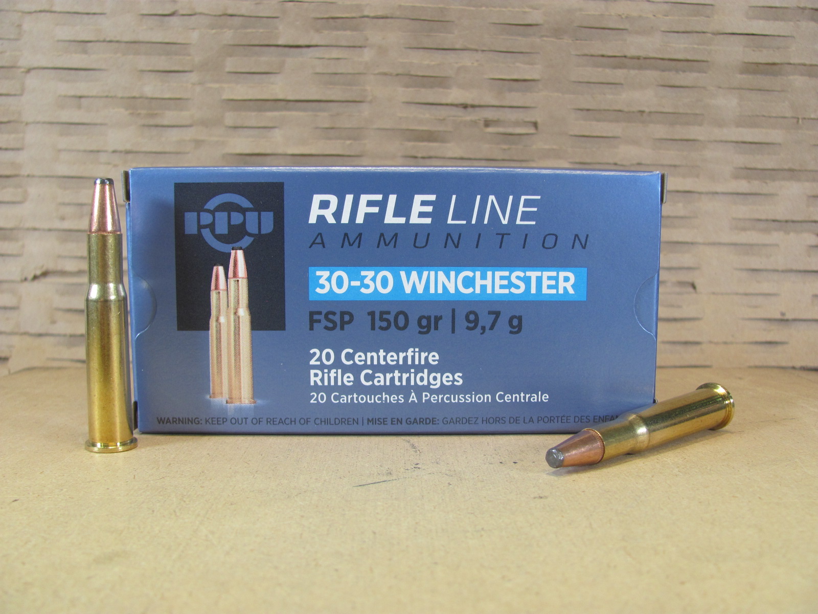 20 Round Box – 30-30 Win 150 Grain Soft Point Prvi Partizan Ammo – PP30301