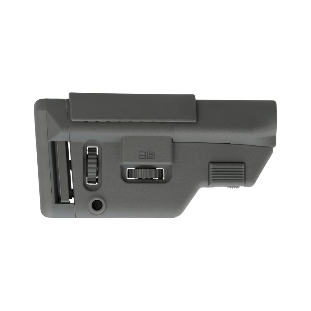 B5 Systems Medium Collapsible Precision Stock, Wolf Gray