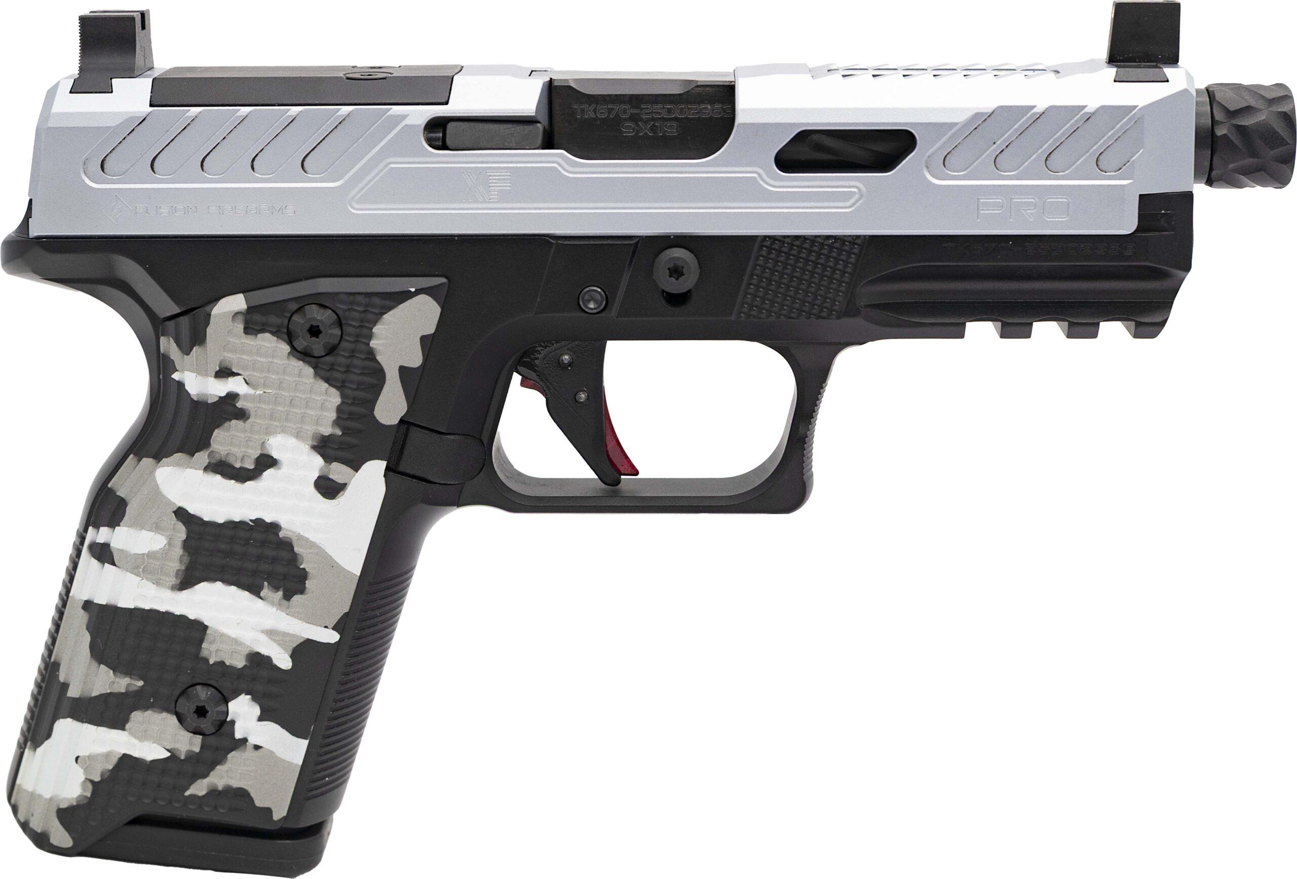 Fusion Firearms FUS XF Pro 9mm 4B 15RD Semi Auto Handgun