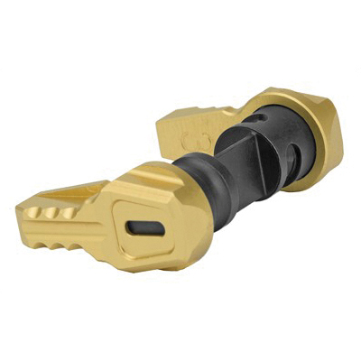 Fortis SLS Fifty Super Lean Sport Safety Selector, Gold w/ No Logo - SLS-50-GOLD
