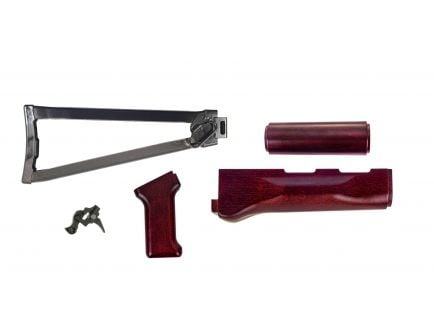 PSA AK Redwood Furniture Set and Folding Stock w/ PSA Custom ALG AKT-EL AK Single Stage Trigger