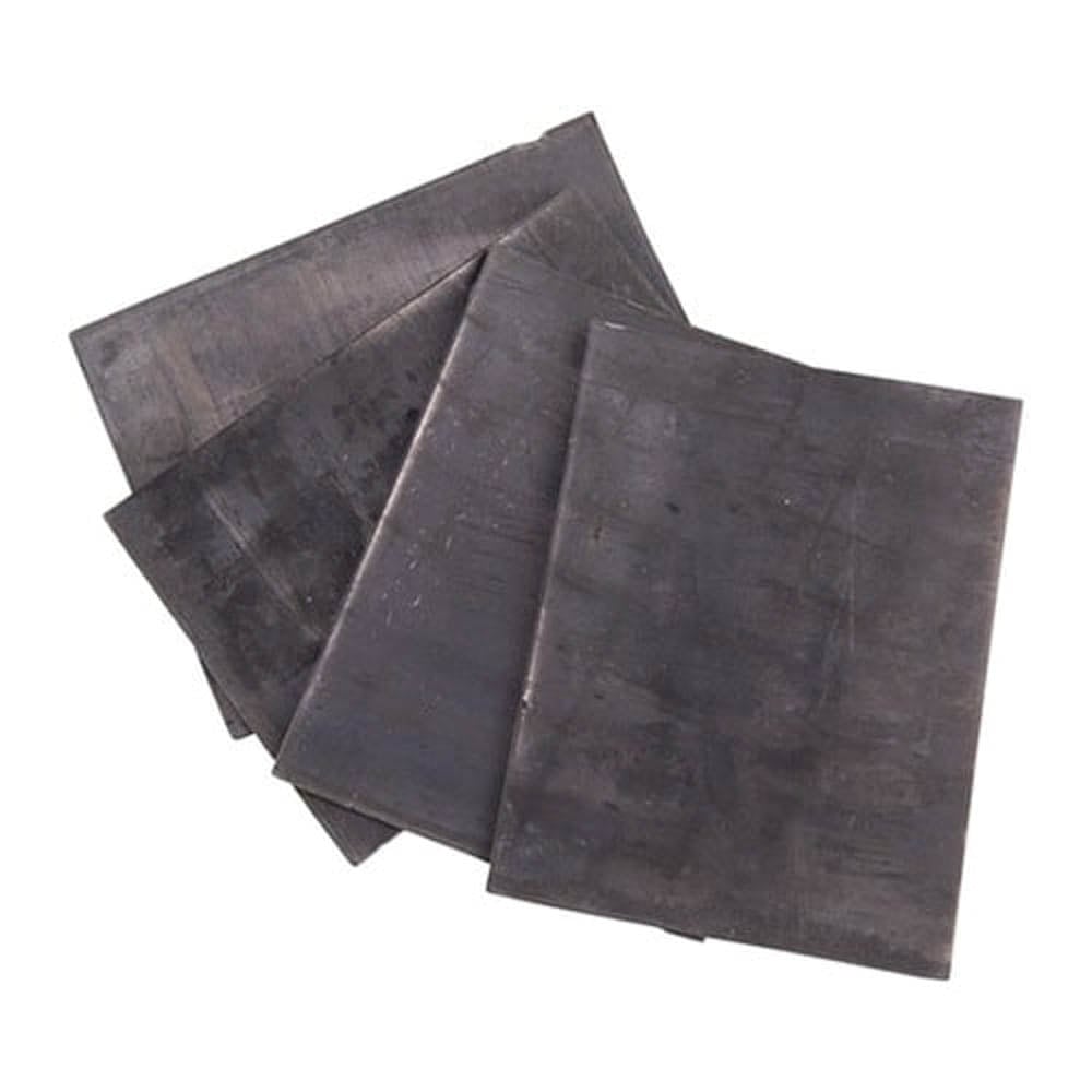 Brownells 3" x 4" Pure Lead Barrel Vise Shim, Pack of 4