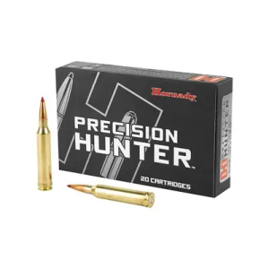 Hornady 80636 Precision Hunter 7mm Rem Mag 162 gr Extremely Low Drag-eXpanding 20 rd BOX