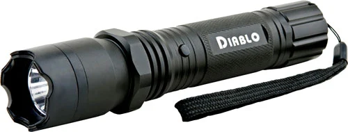 GUARD DOG DIABLO STUN GUN W/ 3 - TAC LIGHT 4.5 MILLION VOLTS BL