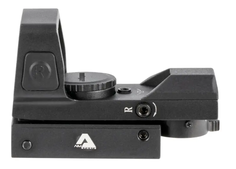 Aim Sports RT503F Full-Size Reflex Sight Matte Black 1x33mm Red/Green Multi Reticle