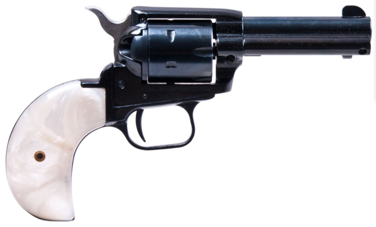 Heritage Manufacturing 22LR/22M BL/PRL BIRD HEAD 3.5" PEARL BIRDS HEAD GRIP