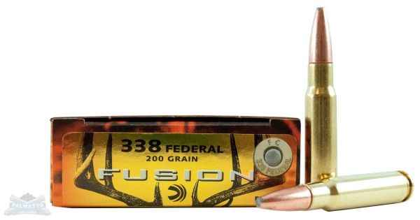 Federal 338 Federal 200gr Fusion Ammunition 20rds - F338FFS2
